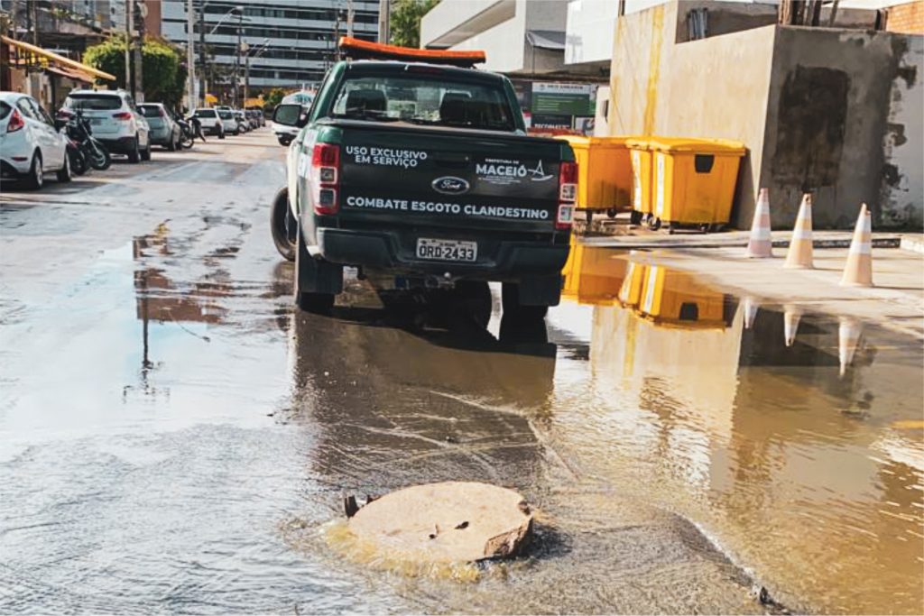 Prefeitura autua BRK Ambiental por lançamento irregular de esgoto