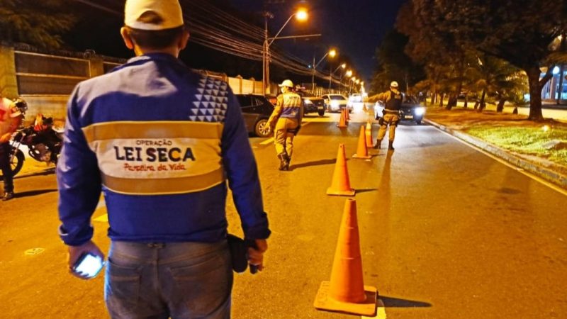 Operação Lei Seca realiza duas prisões no fim de semana