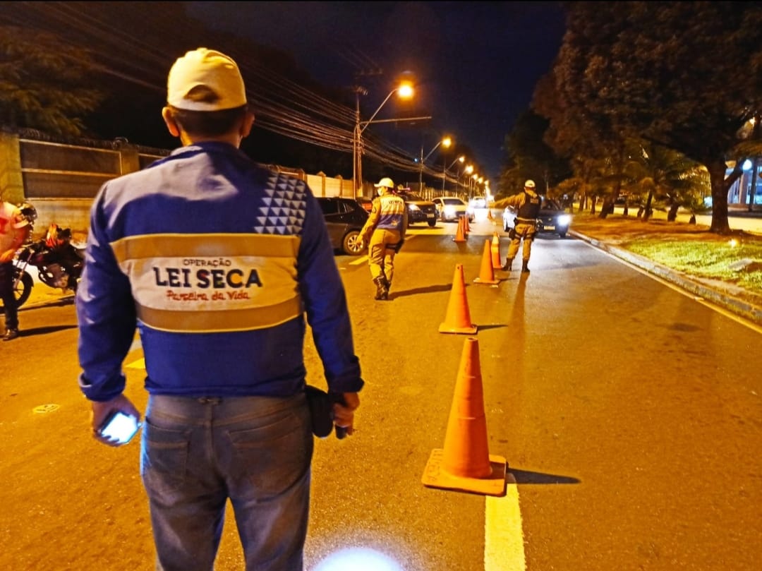 Operação Lei Seca realiza duas prisões no fim de semana