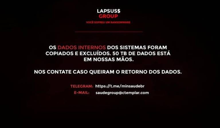 Sites do Ministério da Saúde e do Conecte SUS saem do ar após suposto ataque hacker