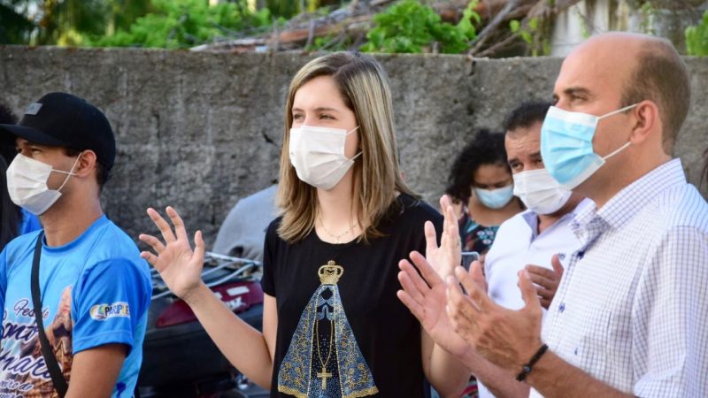 Deputada Cibele Moura prestigia procissão e cavalgada em homenagem a Santo Amaro, padroeiro de Paripueira