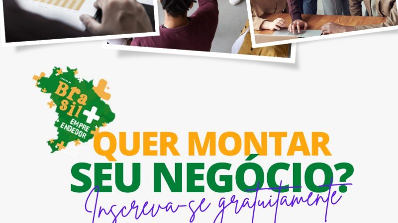 Brasil Mais Empreendedor abre inscrições para jovens do Prado, Ponta Grossa e Trapiche