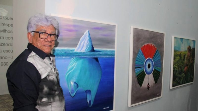 Humanoceno: artista plástico Cícero Brito faz exposição sobre ecológia