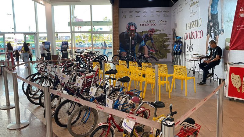 Exposição de bicicletas antigas no Arapiraca Garden Shopping segue até 17 de setembro