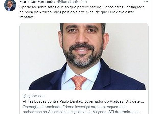 Juristas e intelectuais repudiam decisão do STJ às vésperas do segundo turno