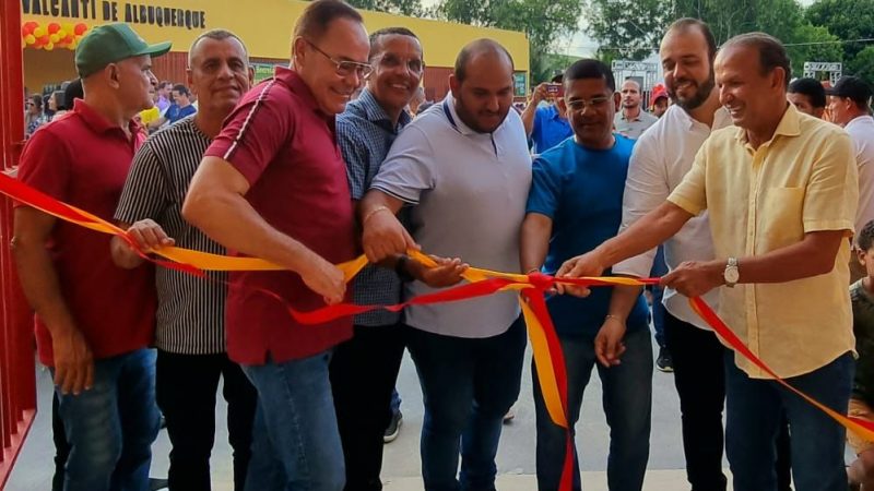 Prefeito Fernando Cavalcante inaugura obras na zona rural de Matriz de Camaragibe