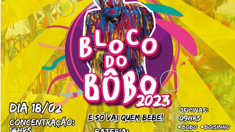 O Bloco do Bobo defende Carnaval de Maceio há 22 anos no sábado de Zé Pereira da Rua Sol Nascente, no Bom Parto