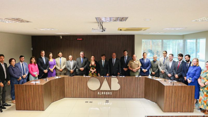 OAB Alagoas sedia reunião do Núcleo Integrado pela Efetividade da Justiça
