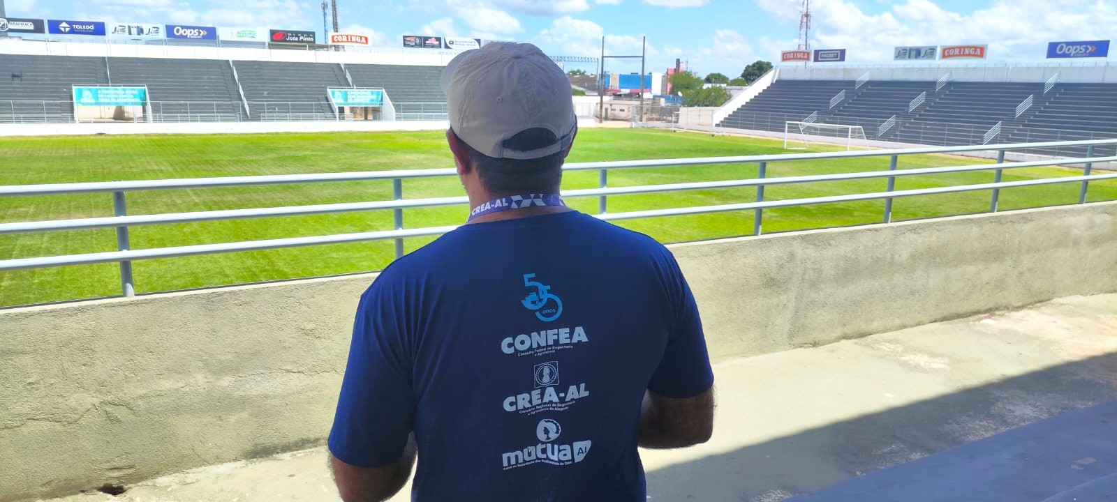 Crea-AL mobiliza força-tarefa de fiscalização em estádios de Alagoas